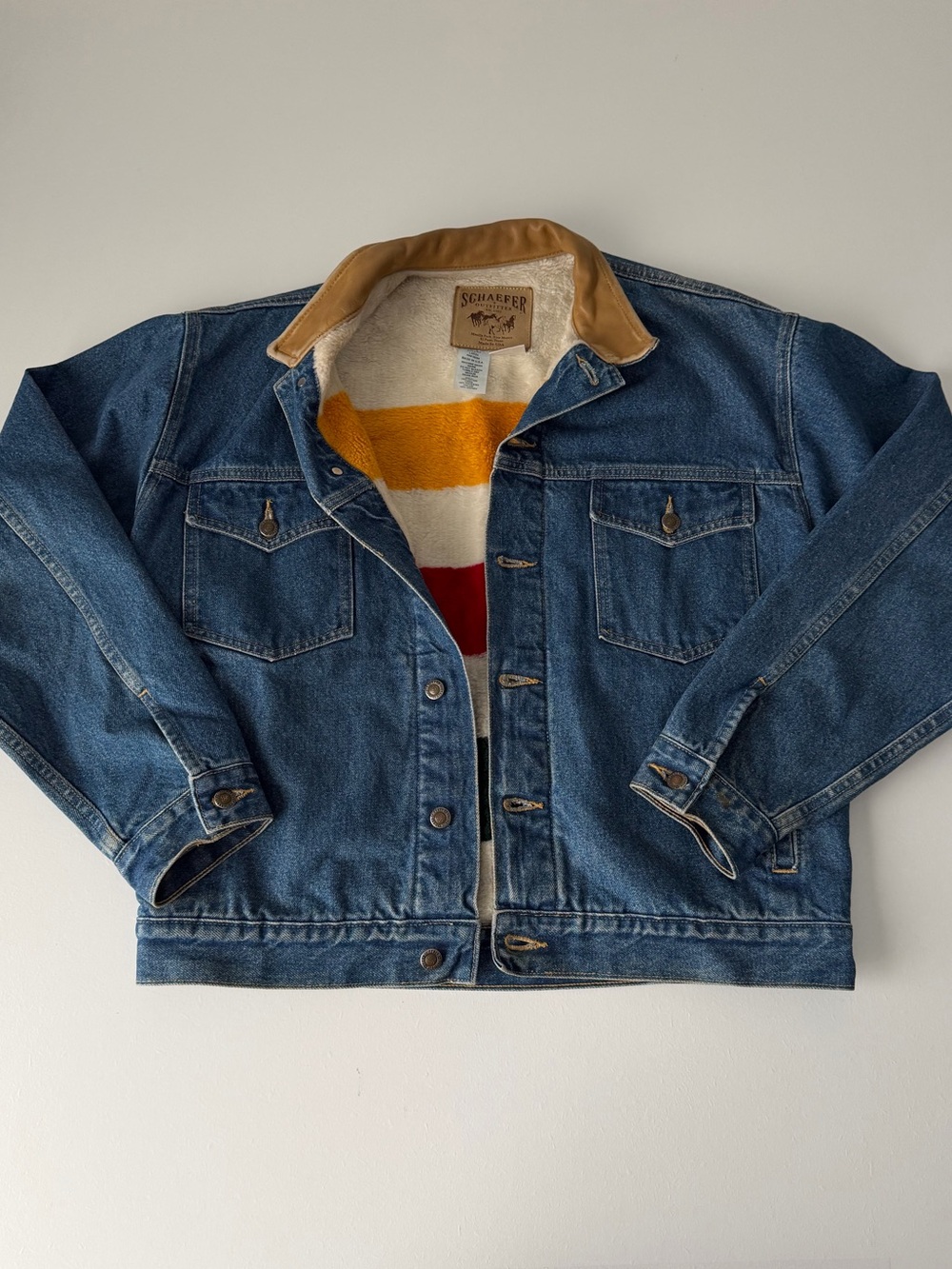 Schaefer Outfitter Denim Fleece Lined Jacket